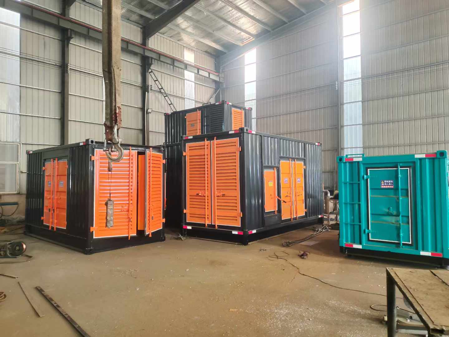 向阳500kw柴油发电机组可以带动多少功率设备？