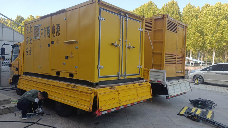 向阳柴油发电机组和UPS电源配合使用时的注意事项